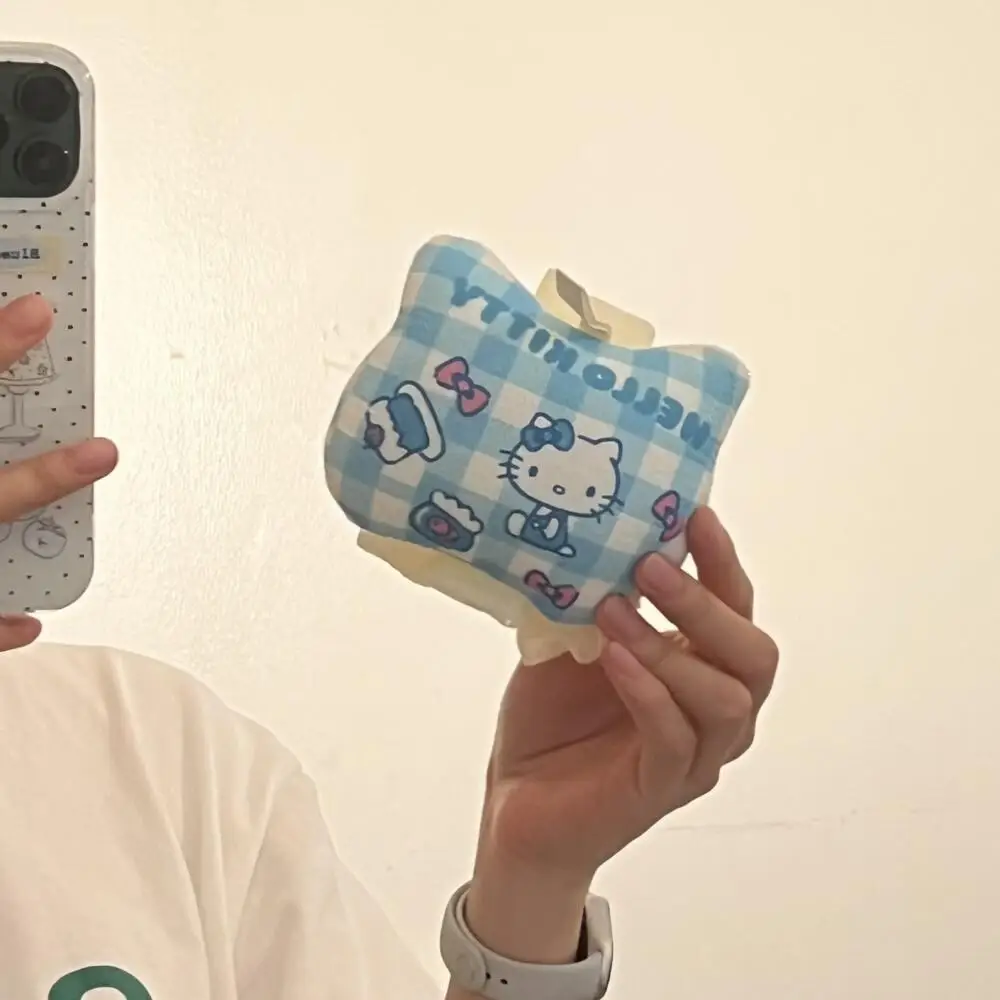 Sanrio Hello Kitty Bath Ball Cartoon Kitty Cat Soft Foaming Net Household Children's Bath Flowers Bathball Bathing Artifact