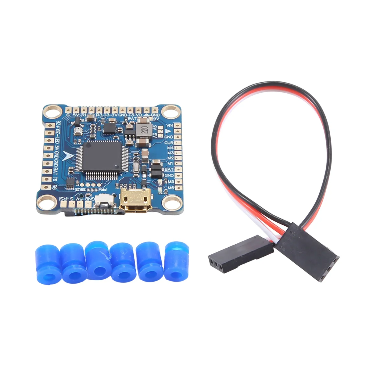 New F4V3S F4 V3 V3S PLUS FC Flight Controller Board Built-in Barometer OSD for QAV250 230 RC Drone FPV Racing Quadcopter