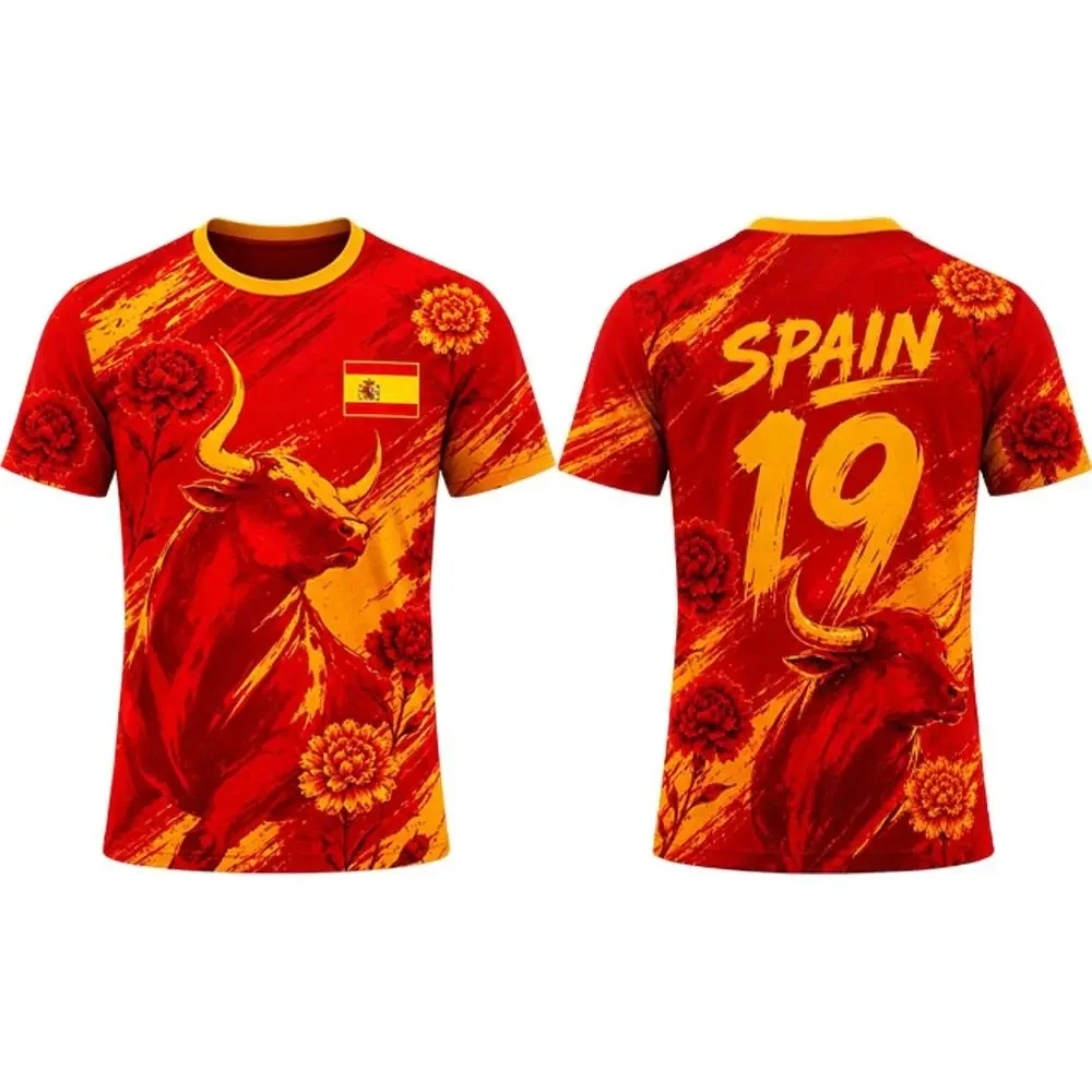 Camiseta Deportiva Española pa - Summer Clothing In Spanish reseña y precio