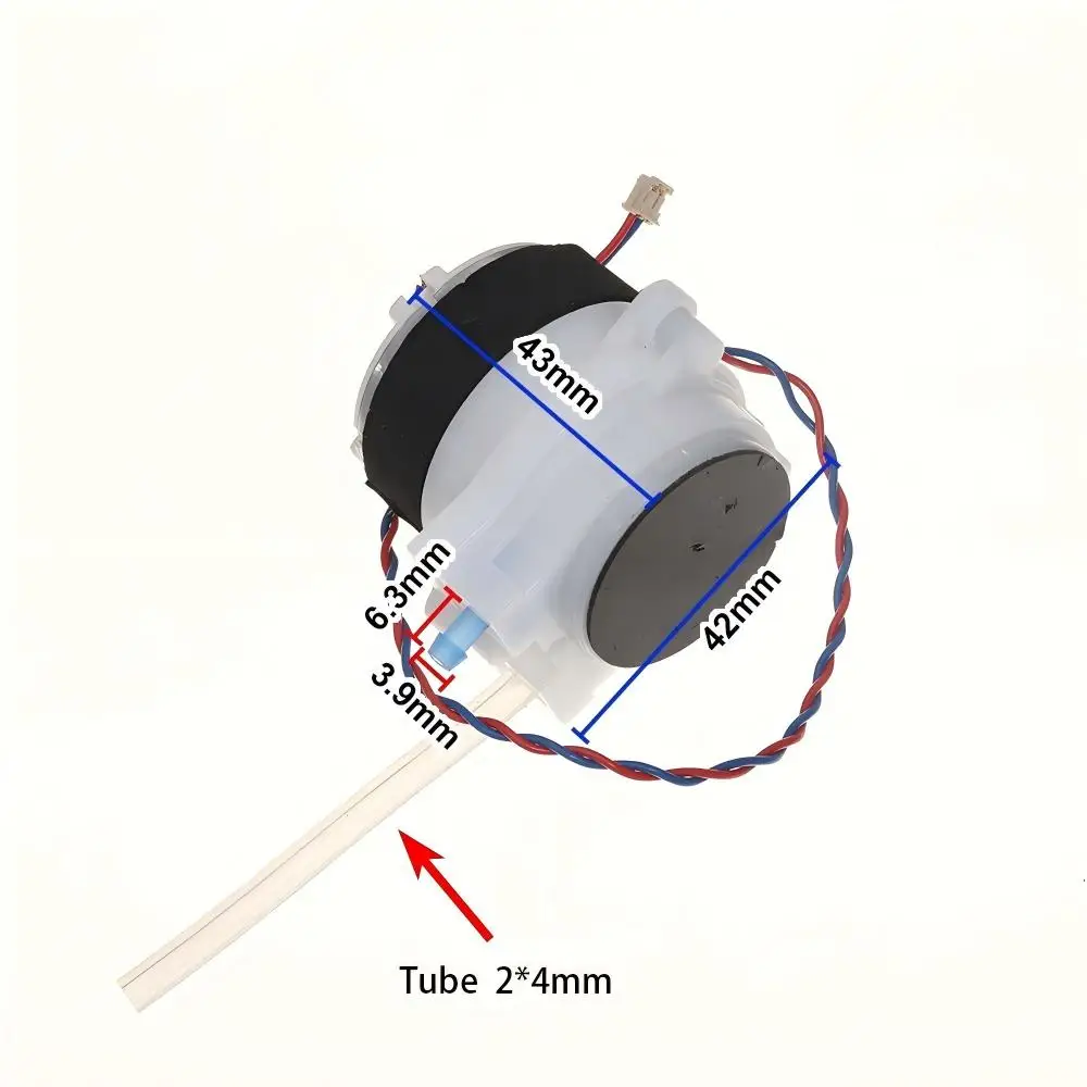 1PCS Peristaltic Self‑priming Pump DC12V 3W Mini Water Pump 0.12A No‑load Current Small Liquid Self Priming Pump