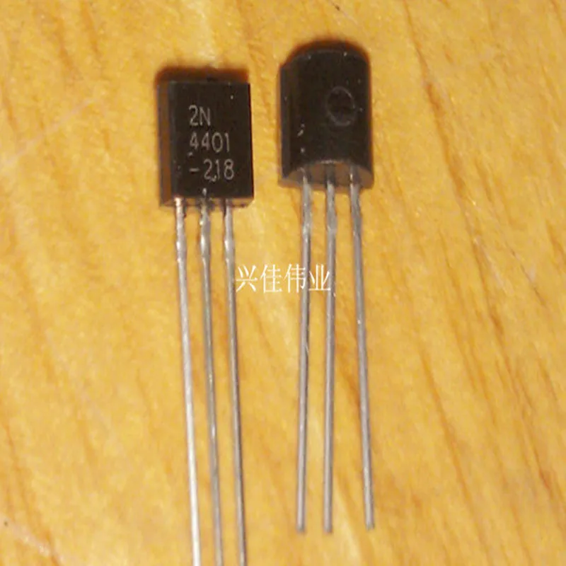 100PCS/LOT 2N4401 TO-92 triode NPN type medium power transistor New In Stock
