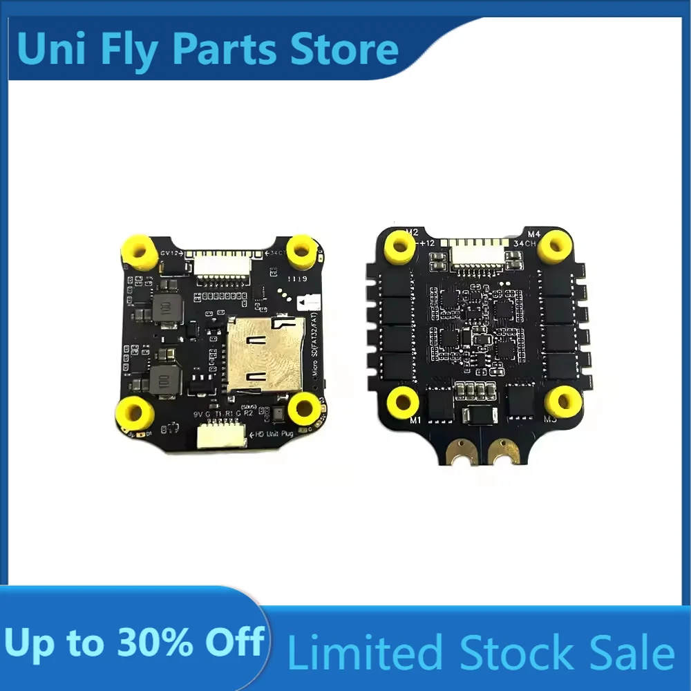 UniFlyTYI F405 V3 50A 4-in-1 ESC FPV Transversal 30mm Accessory for RC FPV s  Flight Control