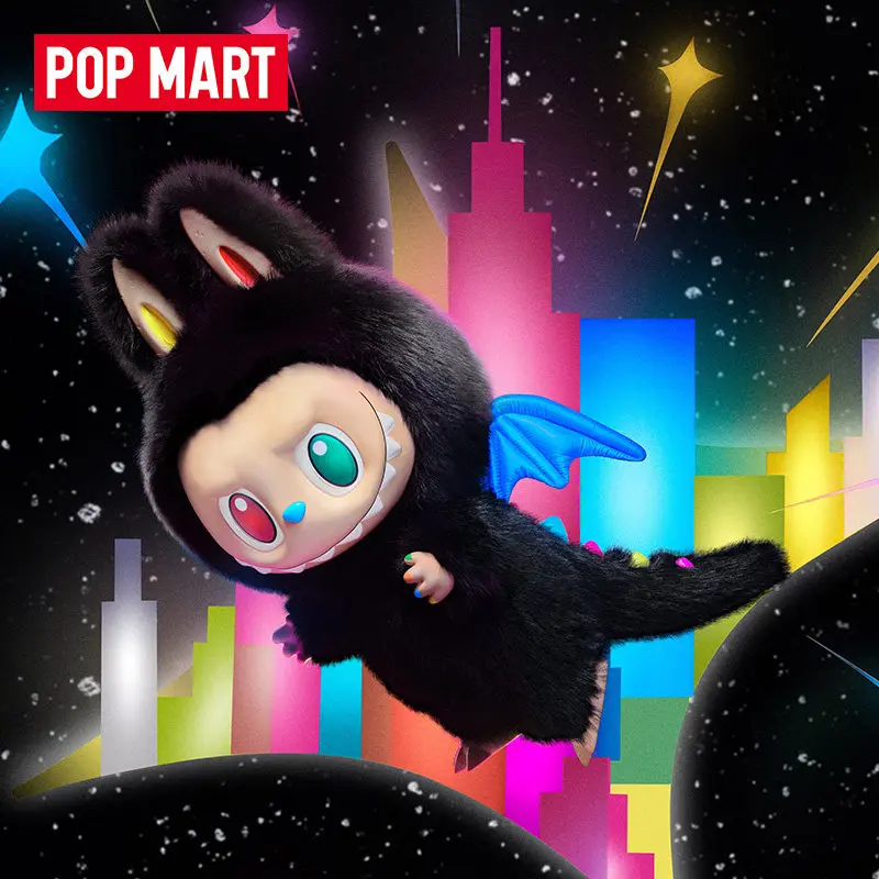 

Оригинальная плюшевая кукла Popmart The Monsters Zimomo к 10-летию, виниловая, с подвижными суставами, коллекционная модель, кавайный декор