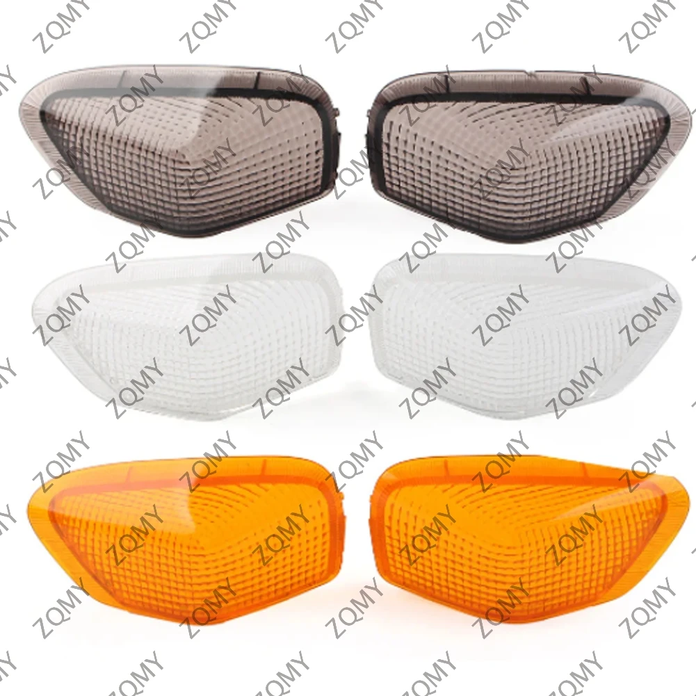 Motorcycle Front Turn Signal Light Lamp Lens Cover Indicator For Kawasaki ZZR400 ZZR600 1990 1991 1992