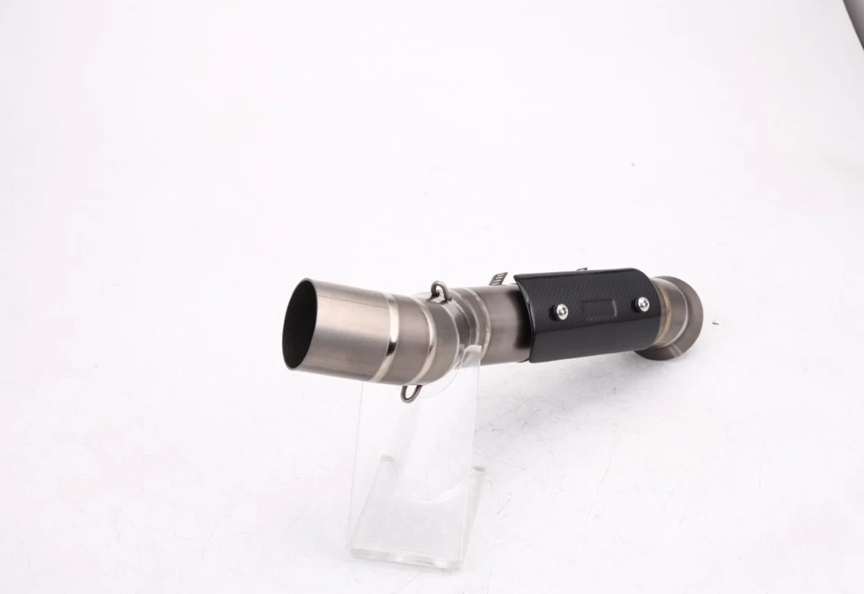 FOR CFMOTO 800MT MT800 motorcycle exhaust connection pipe titanium alloy mid section exhaust pipe 2021-2024