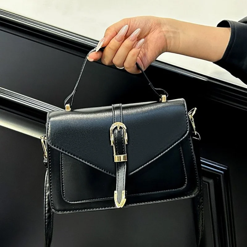 

Женская сумка через плечо премиум-класса из кожи, трансформируемый дизайн через плечо, элегантная классическая роскошная дизайнерская сумка