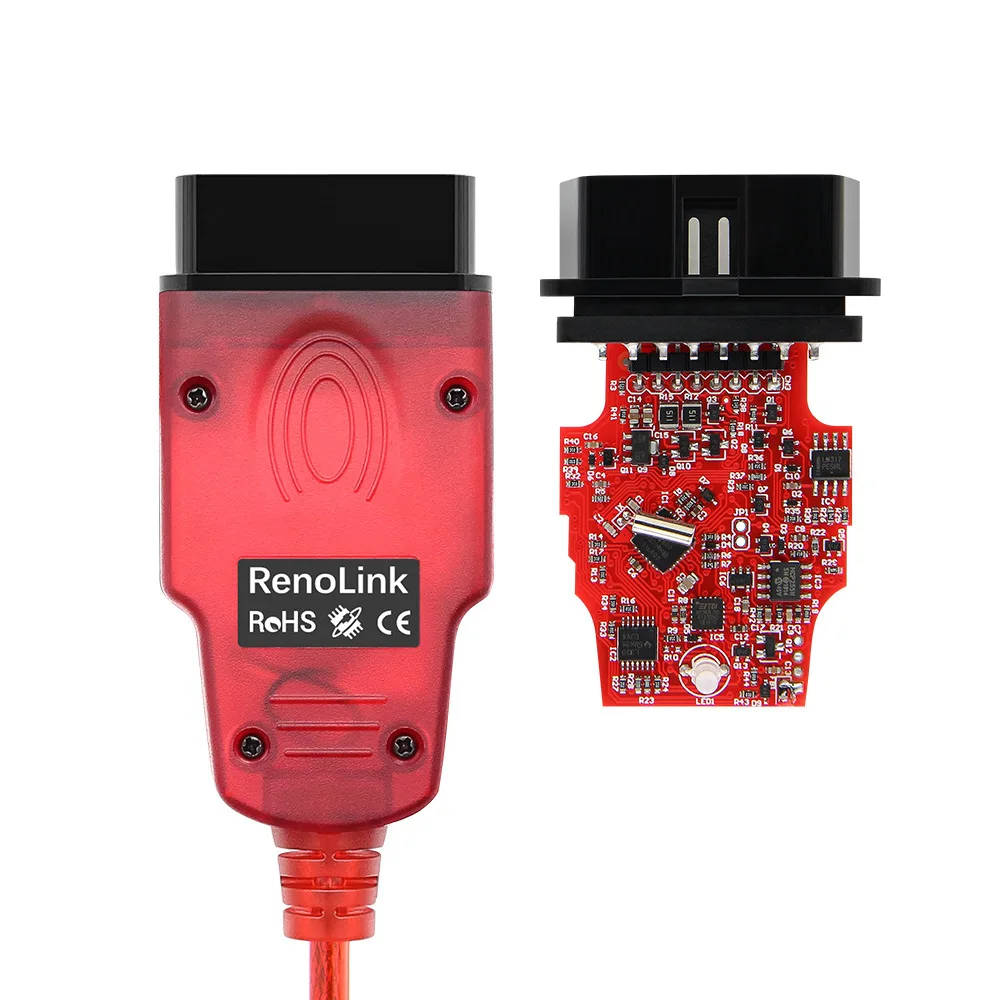 

Renolink V1.99 для Renault ECU Programmer, автомобильный диагностический инструмент, интерфейсный кабель OBD2