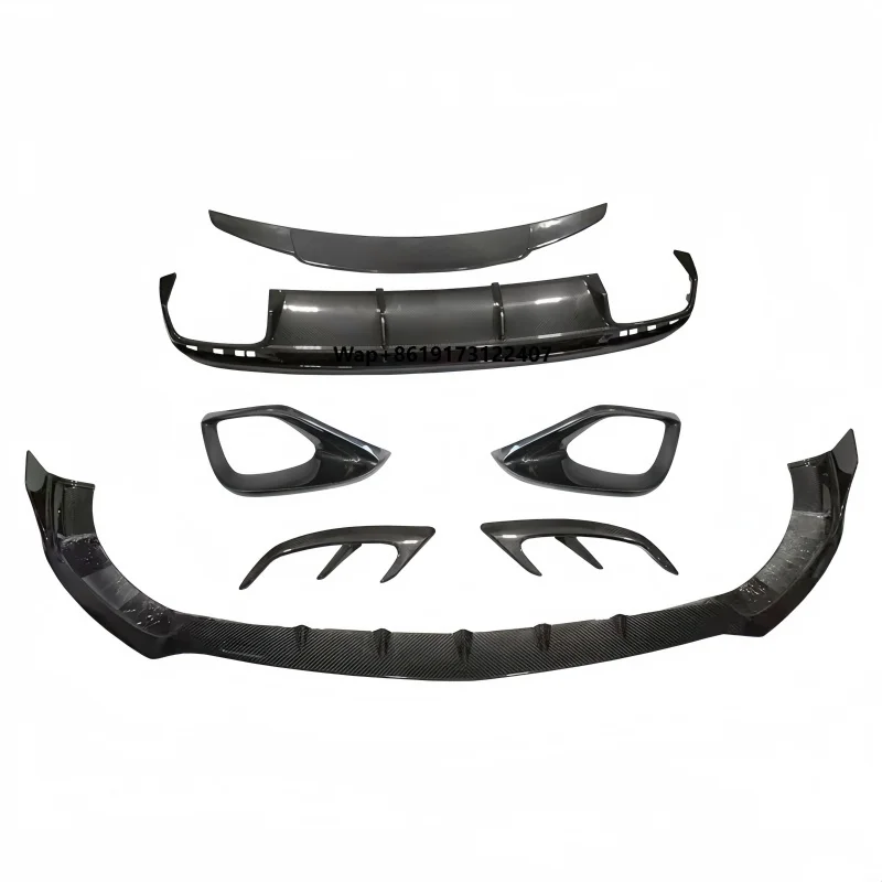 مناسبة لترقية S-Class COUPE S63 65 من مادة ألياف الكربون المحيطي مجموعة الجسم الكاملة