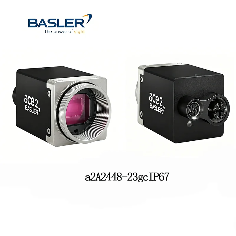 Basler ace 2 Industrial Camera a2A2448-23gcIP67 ,a2A2448-23gmIP67,Sony IMX547 CMOS,23 fps,5 MP,Industrial Camera