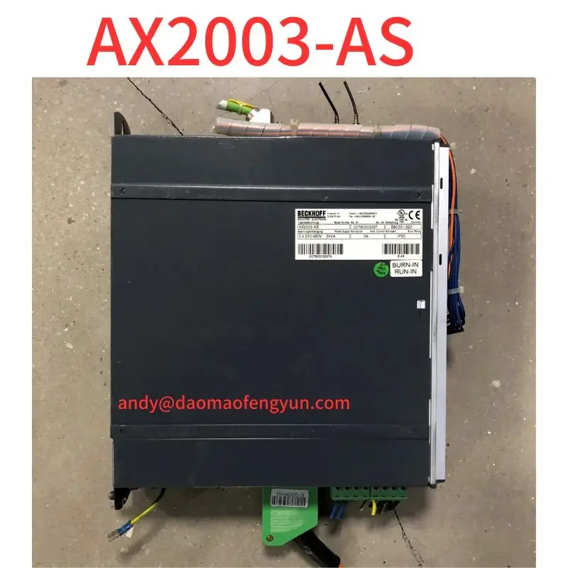 Second-hand Original AX2003-AS servo driver S60301-520