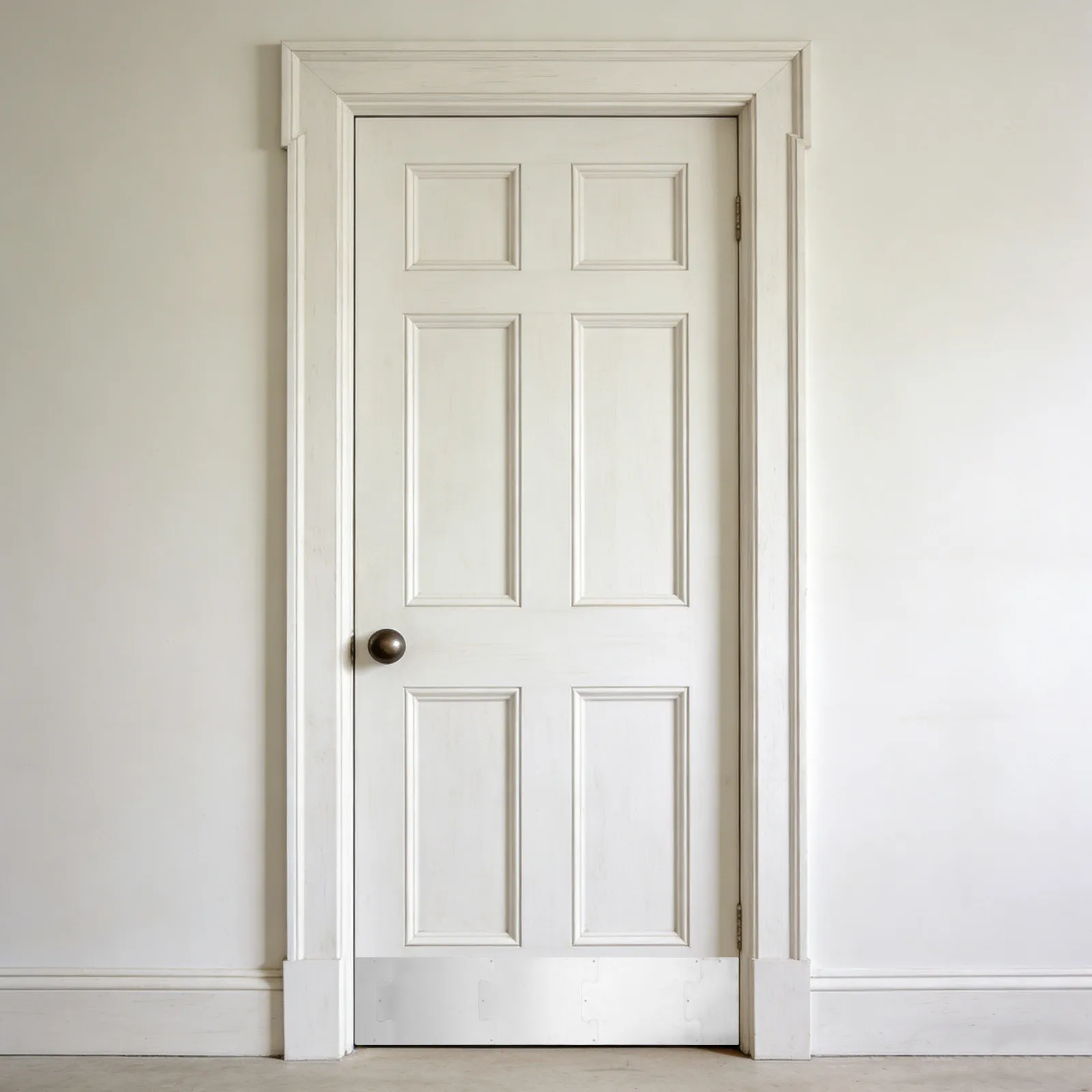 

2 комплекта накладок на дверь из нержавеющей стали, в стиле пазл, с замковым соединением, сверхпрочные, устойчивые к царапинам, всепогодные, для наружного и внутреннего применения