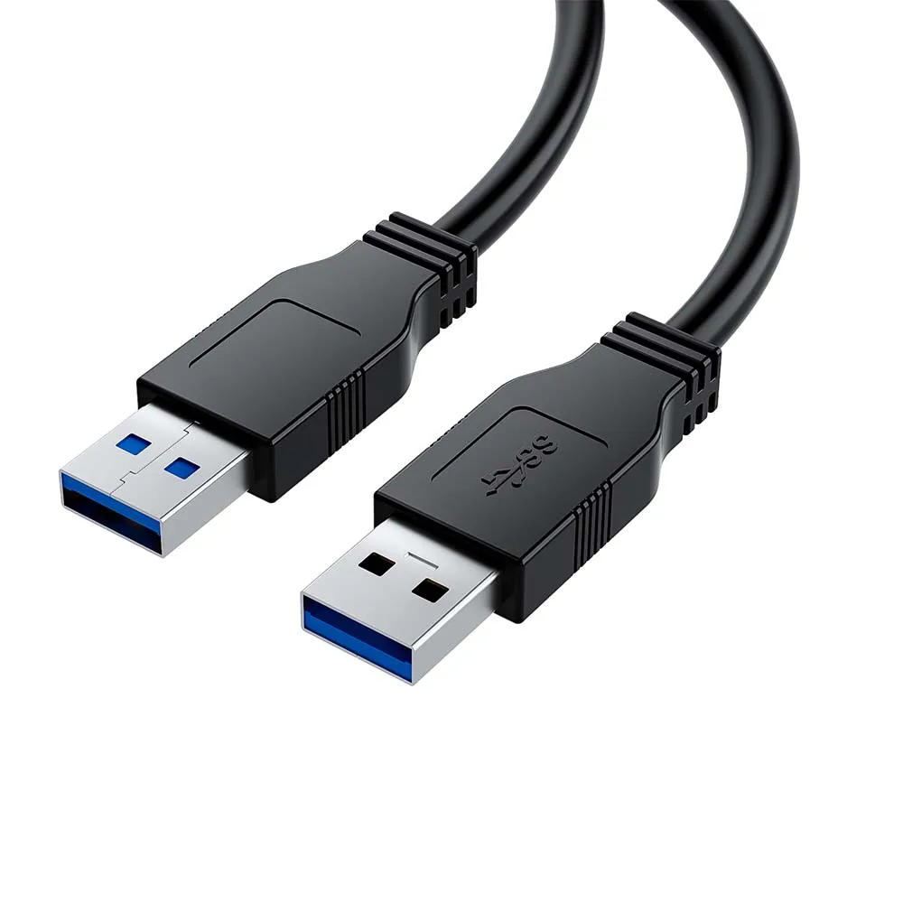 USB 3.0 cable Short USB 3.0 Male to Male cable extension cord USB 3.0 AM to AM cable for cooling fan,Pad, Camera, DVD Player,