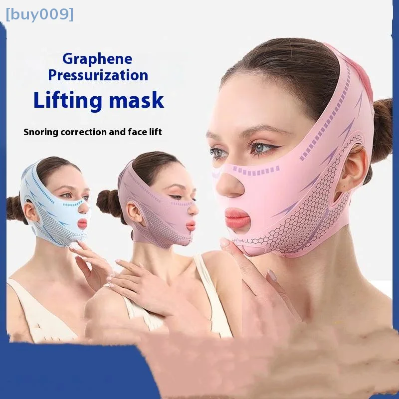 

Graphene Face-Lift With Sleep Face V Shape Facial Slimming Bandage Relaxation Shape Lift Reduce Double Chin Face Thinning Band
