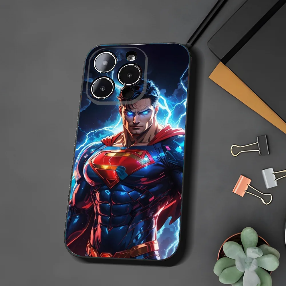 S-Supermans Cool Phone Case For Xiaomi 11 Redmi Note 11 5G 8T 9A 9 10T Note8Pro Note9 12SUltra Black Case