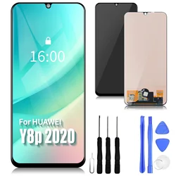 Pantalla LCD Original de 6,3 pulgadas para Huawei Y8p 2020 AQM-LX1, montaje de digitalizador con pantalla táctil, repuesto