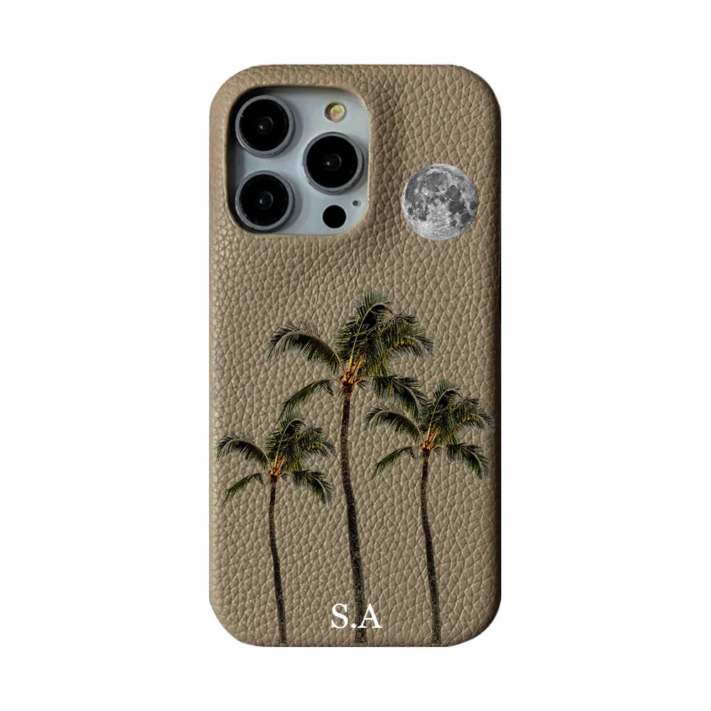 حافظة جلدية ناعمة من جلد البولي يوريثان بأحرف أولية لهاتف آيفون 14 13 15 Pro Xs Max 12 Mini 11 XR 16 Plus أغطية فاخرة