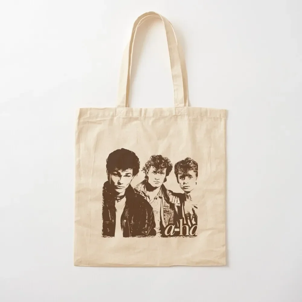 

2025 New Bag Die Timeline A Ha Band Trending Tote Bag Great Bag Reusable Grocery Bags