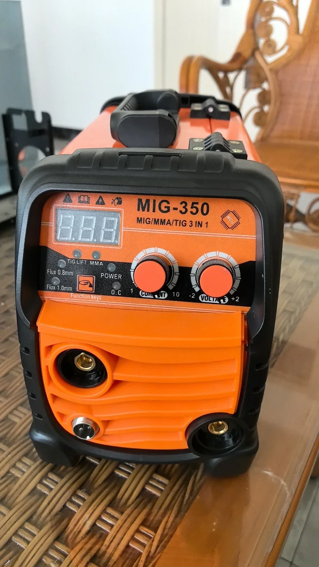 

NEW High Quality TWO Knob Control Gasless multifunction mig Welding Machine Tig Mma Mig Welding Machine