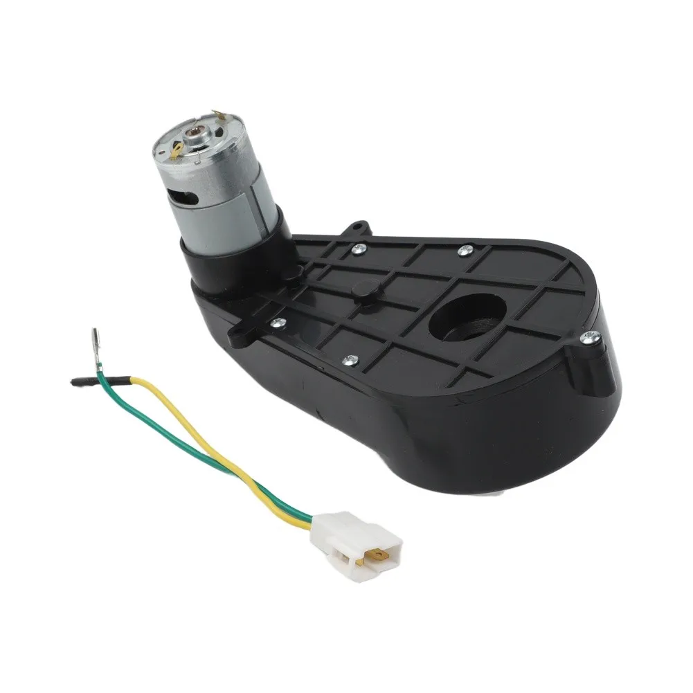 24V DC Motor RS550 Model for Ride On Cars 20000 RPM Plastic Metal Construction 12mm Shaft Bore 185mm Length 92mm Width