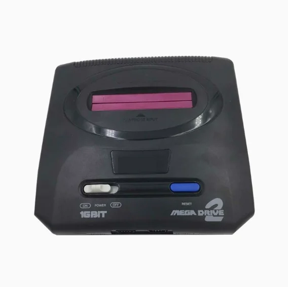 Consola de Juegos Retro de 16 Bits para Sega Mega Drive 2, Consola de Juegos MD de Estilo Antiguo (Incluye 5 Juegos Diferentes)