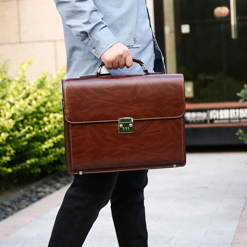 

men's Crossbody Bag High Quality Business Briefcase Bag Shoulder Messenger Bags Office Handbag Laptop Briefcases sacoches hommes