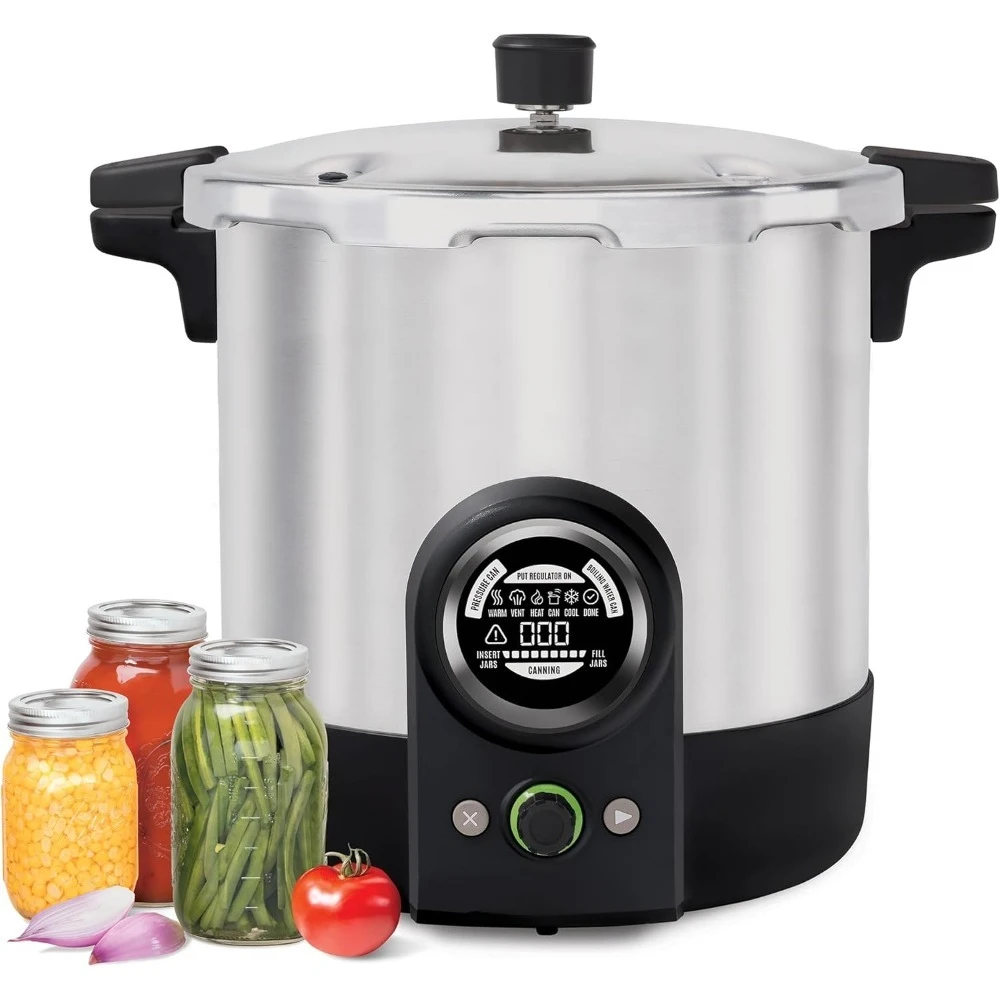 

Электрическая цифровая скороварка на 23 кварта с точным контролем давления для домашнего использования (доставка по США)