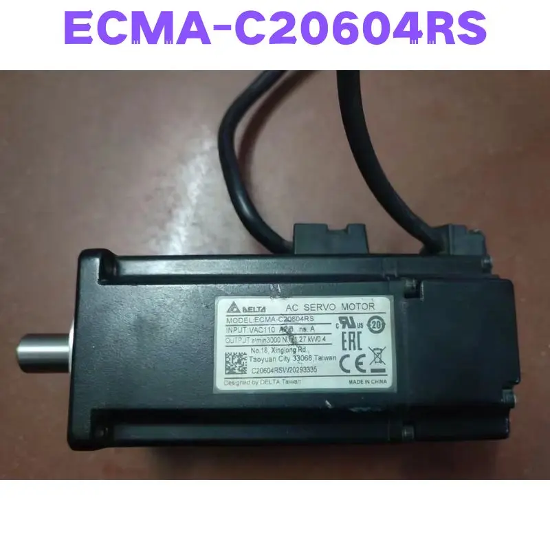 

Second-hand ECMA-C20604RS ECMA C20604RS Servo Motor Encoder Tested OK