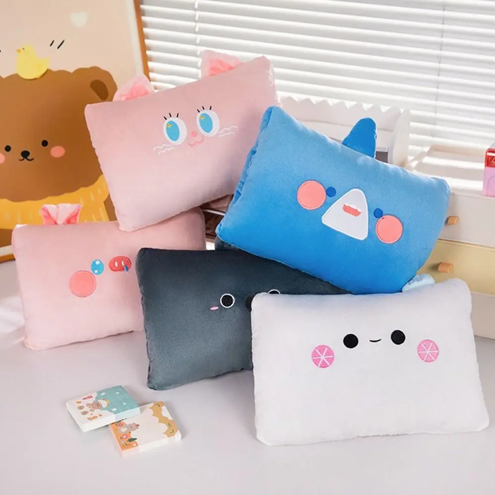 

Lovely Cartoon Hand Warmer Pillow Animal Shaped Soft Office Nap Pillow Hand-warming Pillow Kawaii Cute Plush Toy Baby Mitten Toy