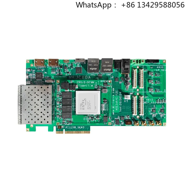 

GGDX Chipboard MILINKER MLK-F26-CU01-KU040/KU060 FPGA Development Board Xilinx UltraScale PCIe SFP Fiber Optic Network
