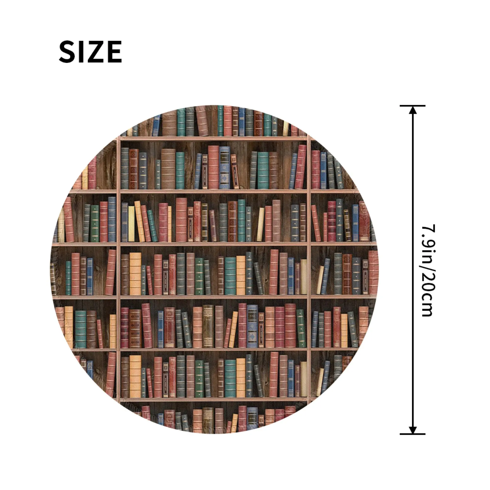 Education Library Book Mouse Pad Computer Keyboard Mouse Mat Gaming PC Laptop Desk Mat Office Accessories Table Mats