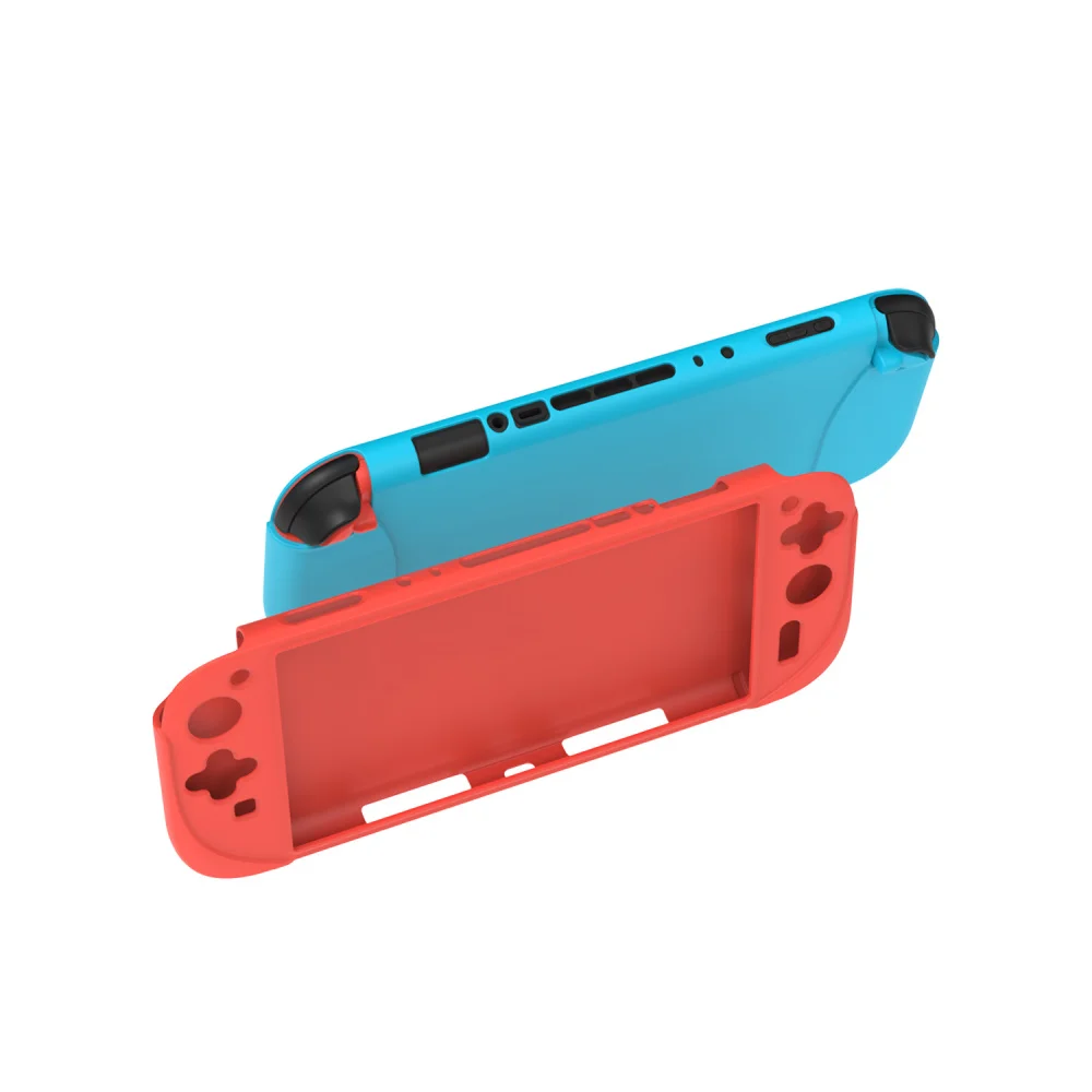 

Silicone Case for Switch 2 Protective Sleeve Shockproof Handheld Game Console Cover Shell Blue Red White Black