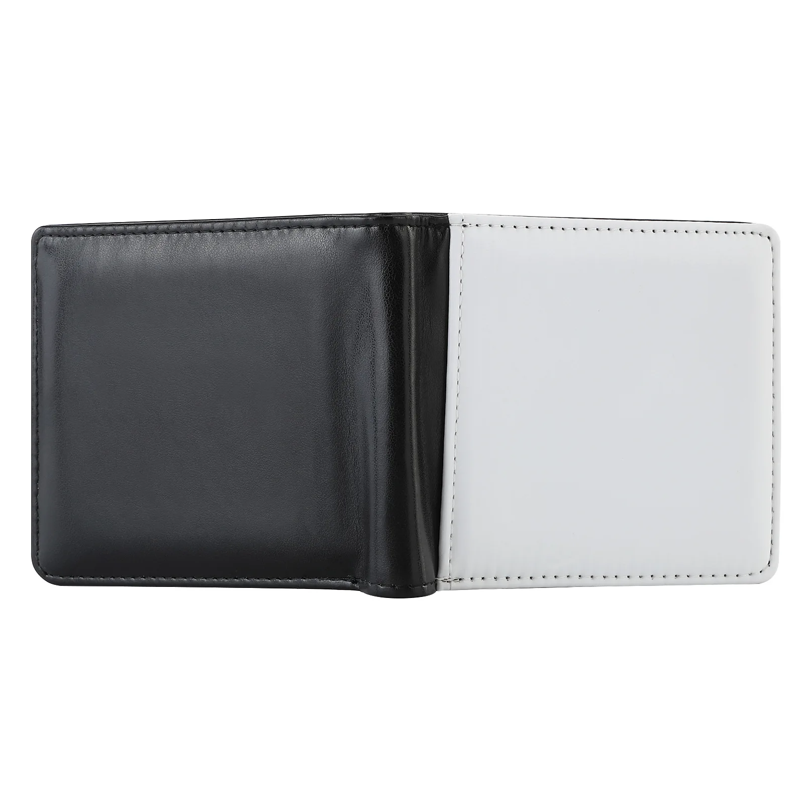 Sublimation Blank PU Walllet Leather Coin Purses ID Credit Bank Card Holder For Heat Transfer Print