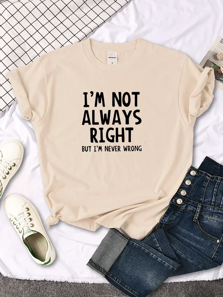 Summer Tshirt Women Round Neck Casual Tshirt Tops Women's T-Shirt Interesting Letters Printed Tee Short Sleeved Women's Clothing
