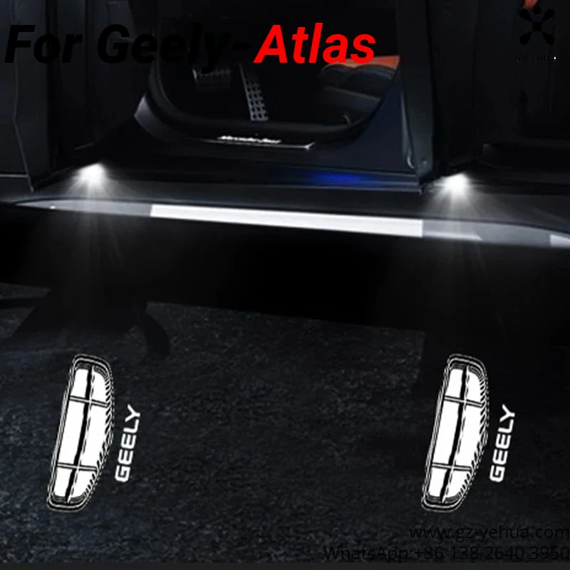 For Geely Atlas Azkarra Boyue Pro 2020 Welcome Pedal Light Assembly  Automobiles Parts Accesorios Para Auto Tools