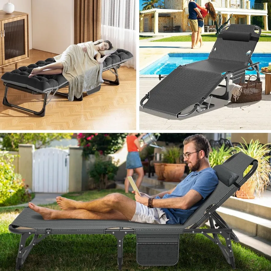 سرير تخييم قابل للطي للبالغين بطبقة مزدوجة 1200D 500 رطل سرير تحميل للنوم سرير ضيوف عالي التحمل مع حمل مرتبة