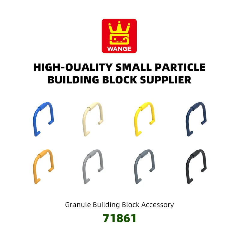 

WANGE 411 шт./лот 71861 ручка ведра блок Moc цветные аксессуары, совместимые с кирпичом DIY детские игрушки в сборе подарочная коробка
