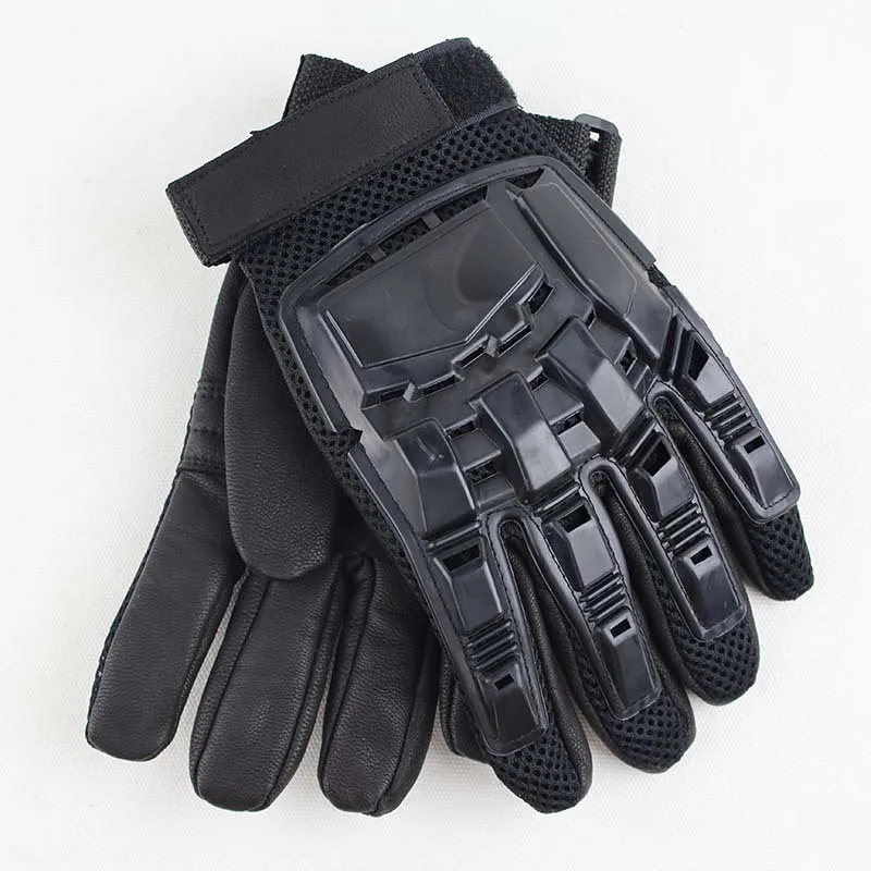 Hip Hop Punk Tactical Techwear Full Finger Gloves Men Outdoor Casual Motorcycle Sport Gloves