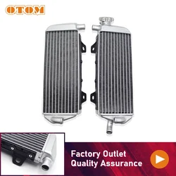 New Aluminum Motorcycle Radiator For 2019-2023 KTM 125 150 250 300 SX XC XCW EXC HUSQVARNA TC TE TX GASGAS MC EC Accessories