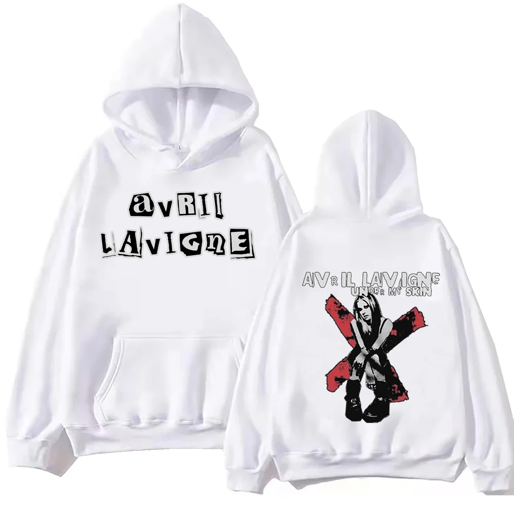 Avril Lavigne Greatest Hits Tour 2024 Sudadera con capucha Harajuku Hip Hop Jersey Tops Sudadera Fans Regalo