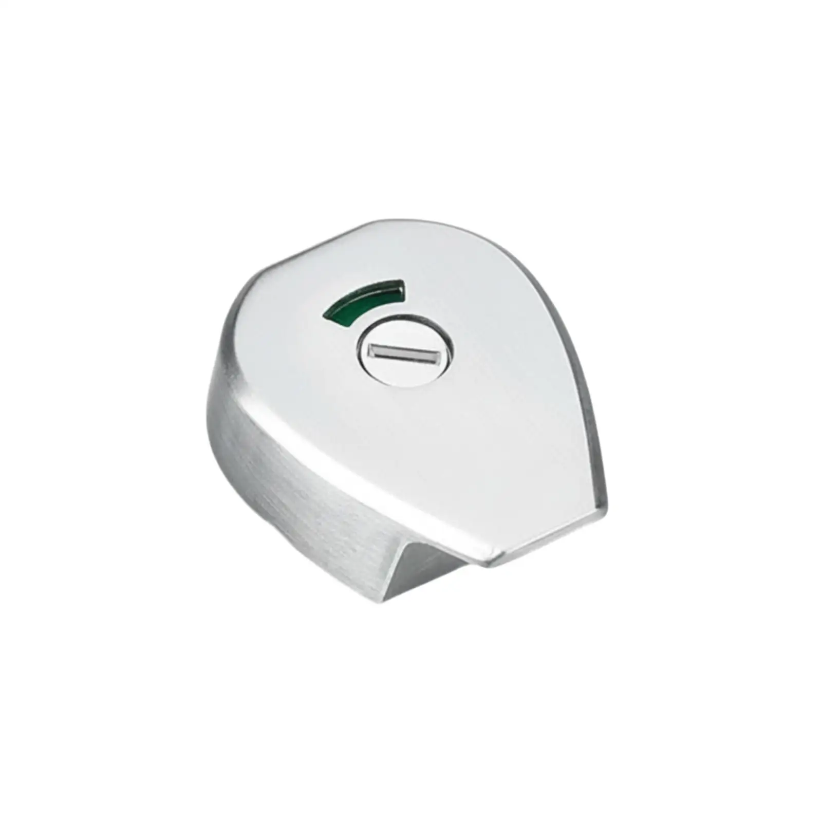 Toilet Door Lock with Visible Vacant Window and Durable Slide Bolt for School or Office Washroom