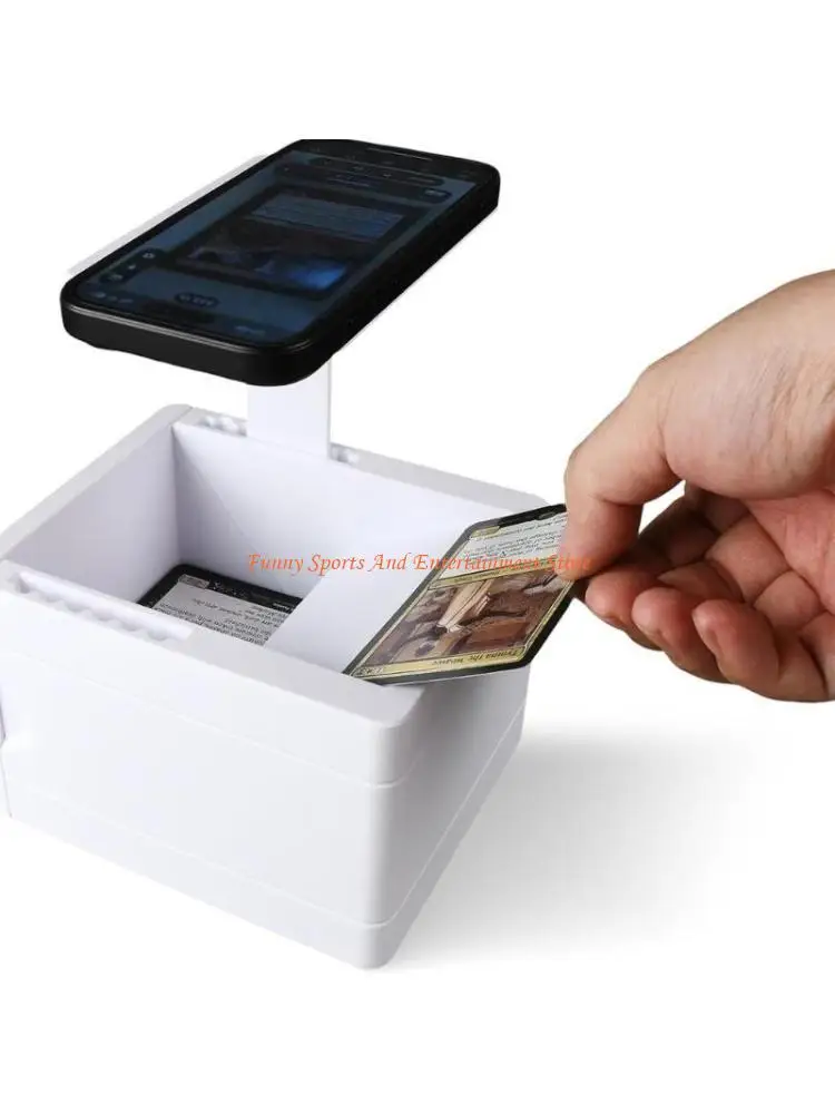 

C4DE Advanced TCG Лоток для сканирования карт 3D-печатный дизайн для сборщиков Clog Action Интеграция ManaBox Стабильная