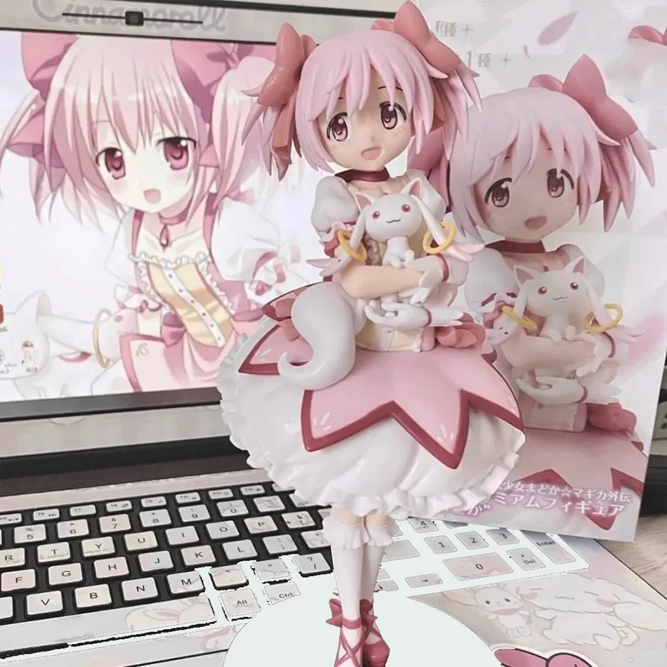 18CM 마법소녀 마도카 마기카 애니메이션 피규어 카나메 마도카 마법소녀 PVC 애니메이션 액션 피규어 귀여운 애니메이션 만화 모델 장난감 선물