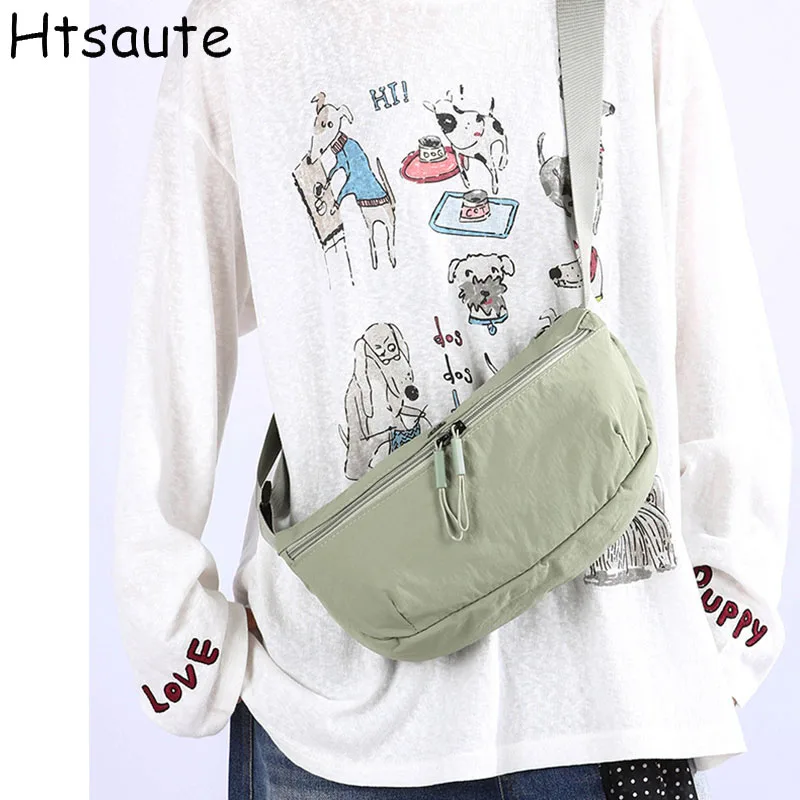 

Vintage Lightweight Nylon Crossbody Bags Women Brand Designer Female Flap Shoulder Underarm Bag Armpit Handbags and Purses bolas