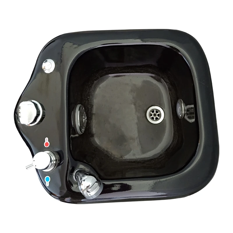 

Salon Furniture Commercial Foot Bath Tub Pedicure Massage Tub Acrylic Fiberglass Pedicure Basin