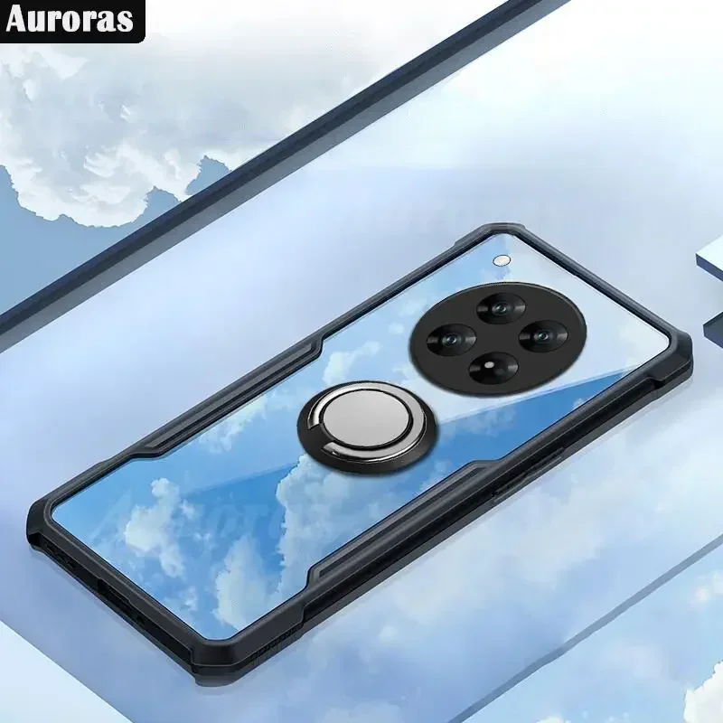 투명 아크릴 실리콘 프레임 후면 커버, Infinix Zero 40, 4G, 5G 케이스, 자동차 마그네틱 거치대 링, 충격 방지 코크, InfinixZero405G