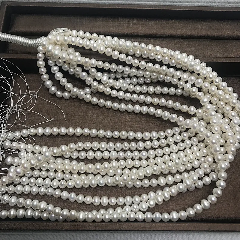 GENUINE HUGE 5-6MM 6-7mm 7-8mm 8-9mm NATURAL WHITE BAROQUE PEARL NECKLACE 40cm 45cm 50cm 55cm 60cm 70cm 90cm 110cm 130cm