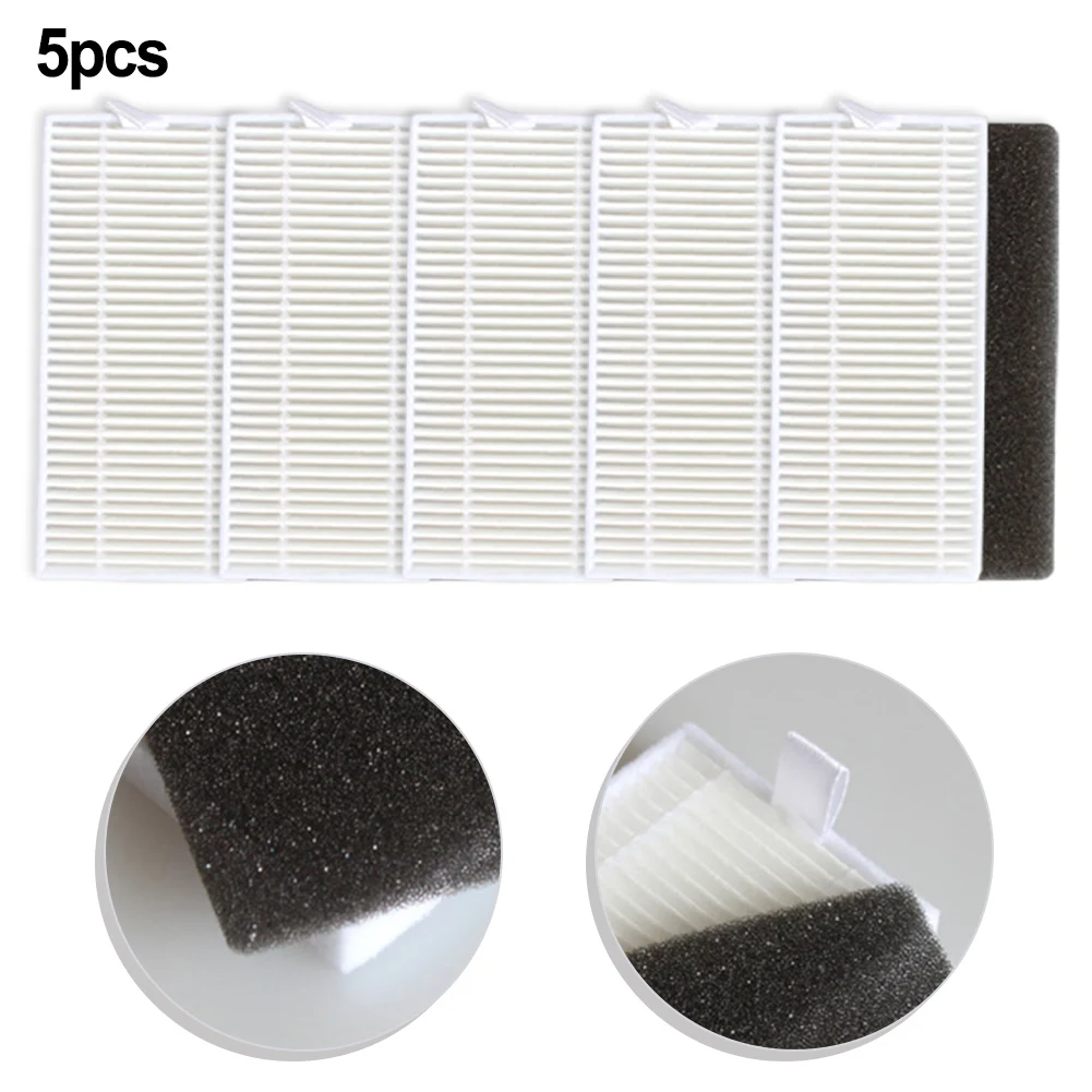 5PCS Vacuum Cleaner Spare Filters For TAMA H14 For Innos R7 For LIHHAS LH90 Vacuum Cleaner Sweeper Accessories Home Cleaning