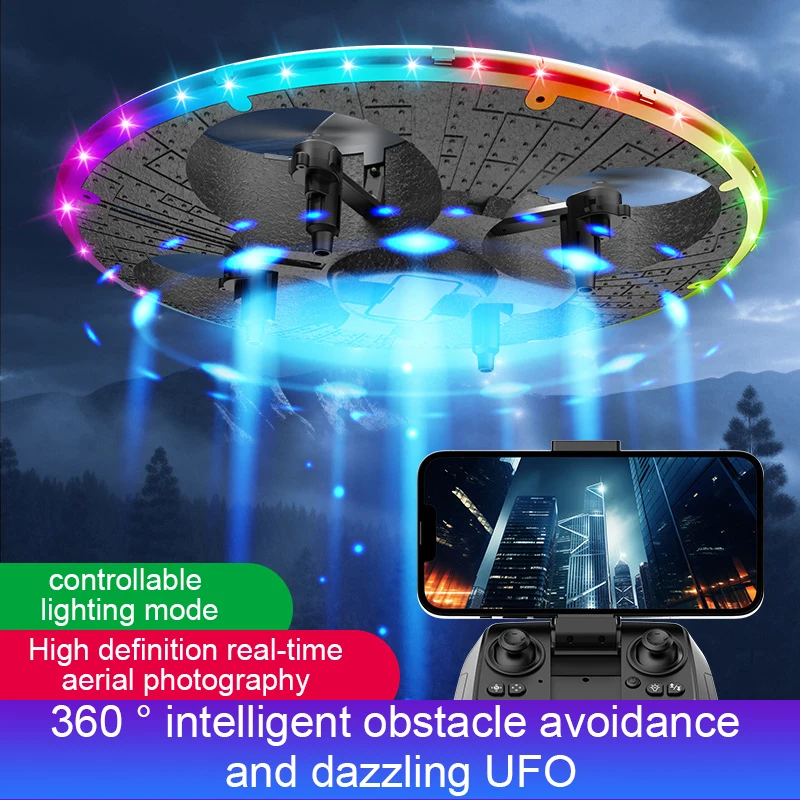 2024 Mini UFO Drone Obstacle Avoidance FPV Professional HD aerial Camera Real-Time Transmission Helicopter RC Quadcopter Kid Toy