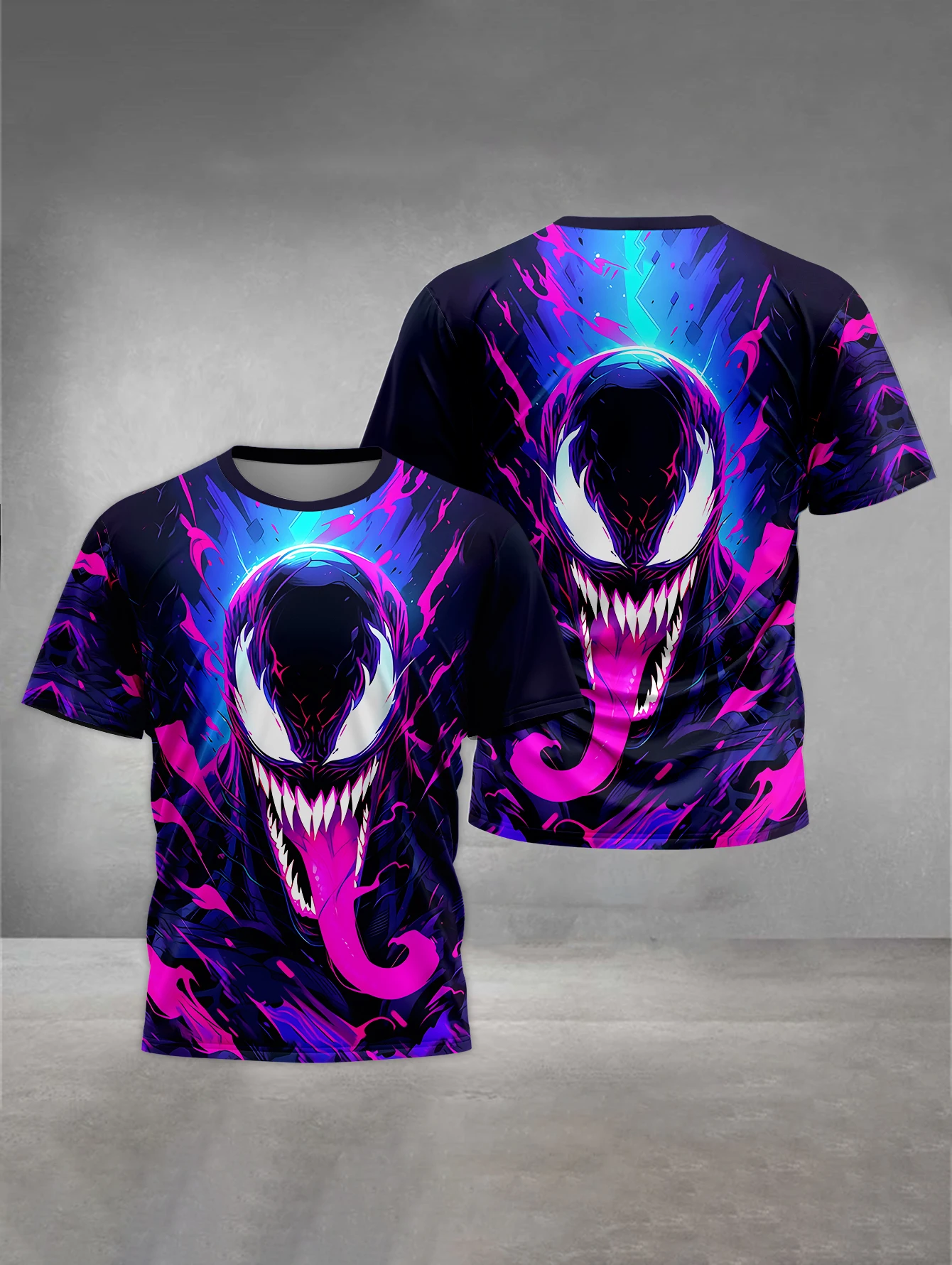 Liquid venoms venoms Print Baby Clothing 5 to 14 Years Male Outdoor Clothes for Children Boy Girl Child T-Shirt Top Shirts