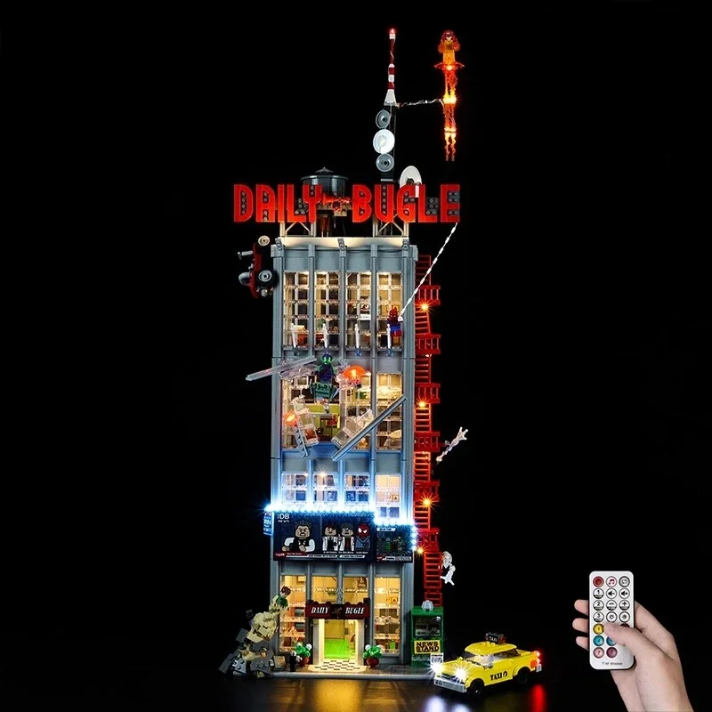 Set di illuminazione a LED senza modello adatto per LEGO Daily Bugle 76178 (escluso blocchi di costruzione)